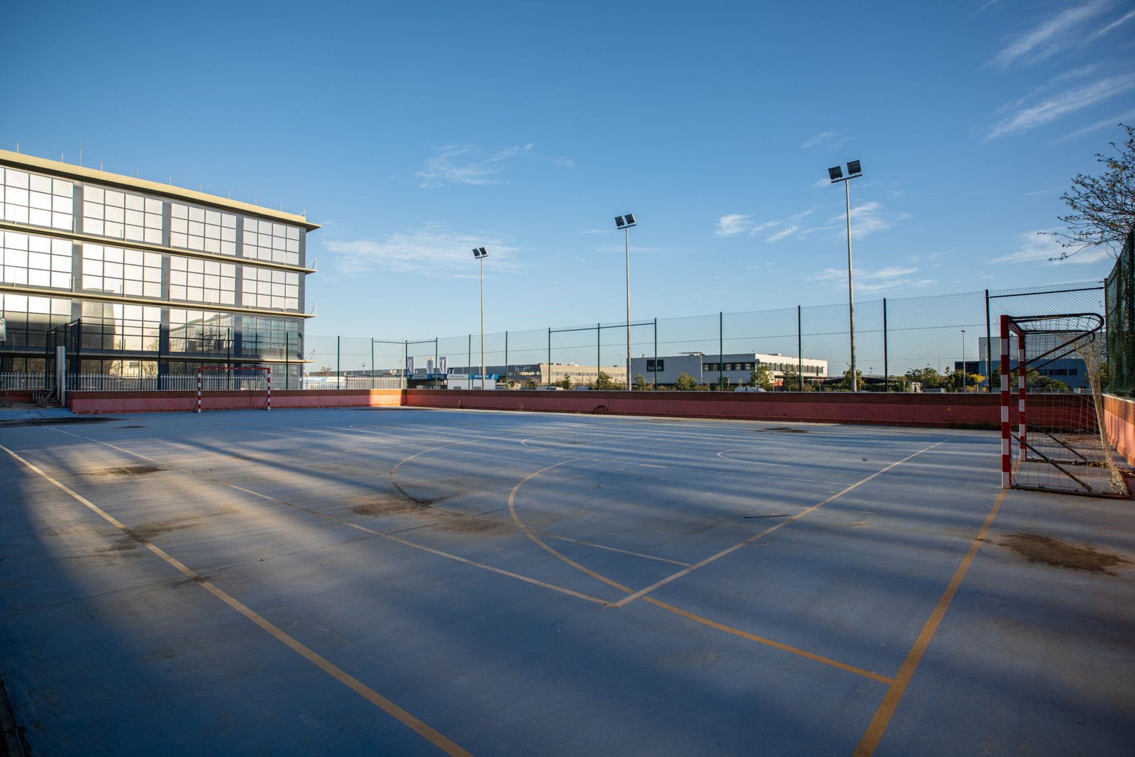 Pista de fútbol Edificio Mas Blau II